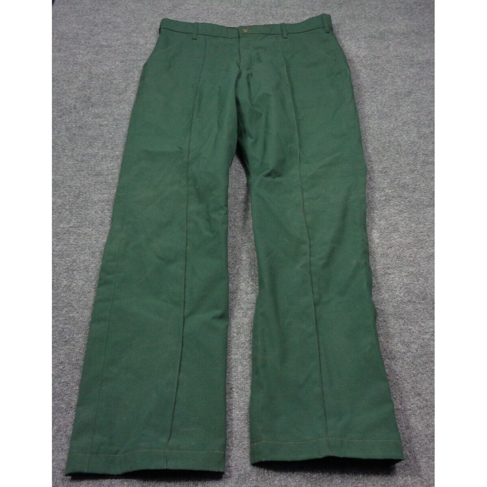 Vtg Cabela's Pants 38X32 Green Goretex Waterproof Nylon Regular Made In U.S.A